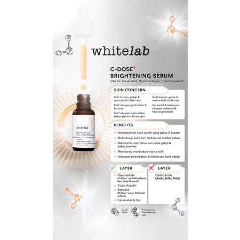 Whitelab C-Dose+ Brightening Serum 20ML