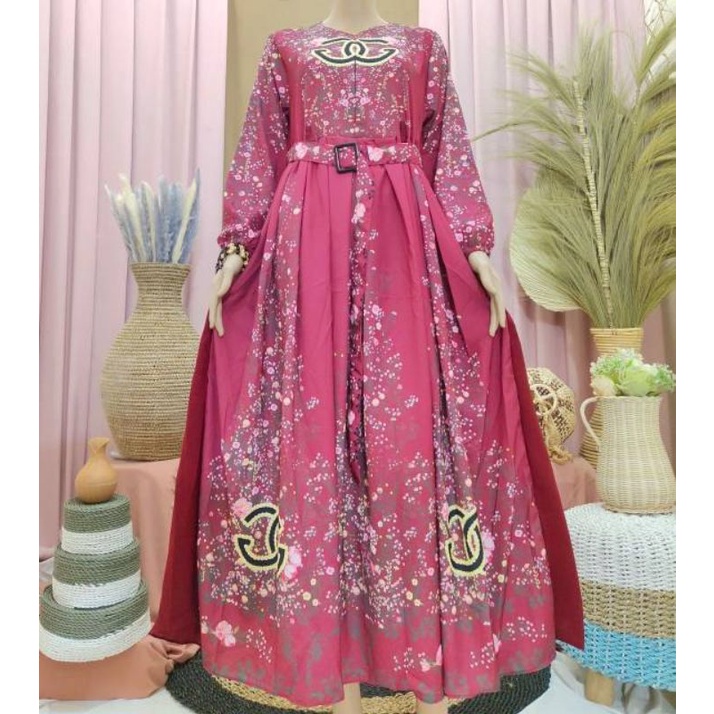 Gamis SHR Ranting Premium / Gamis Shr Ori Terbaru / Gamis Shr Ori Terbaru Import / Gamis Shr Terbaru
