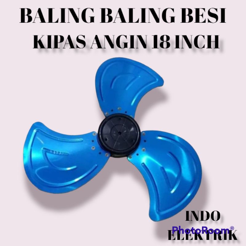 BALING BALING BESI KIPAS ANGIN 18 INCH MODEL AS ULIR DRAT