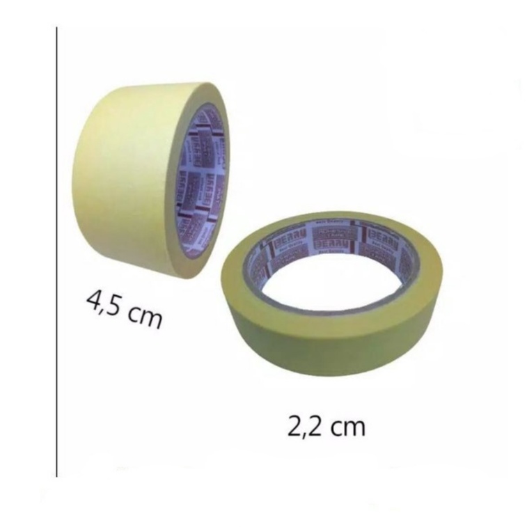 

Isolasi Kertas 1" dan 2" Adhesive Tape