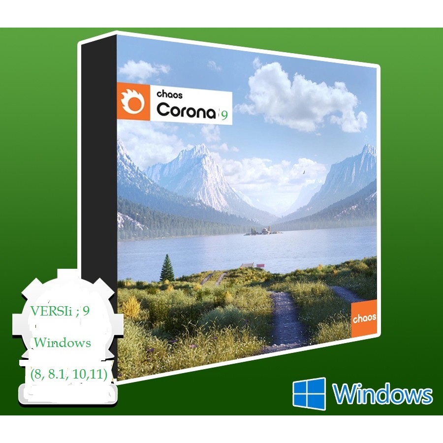 (READY) Chaos Corona 9 Render For 3Ds Max Cinema Terbaru - CORONA 9