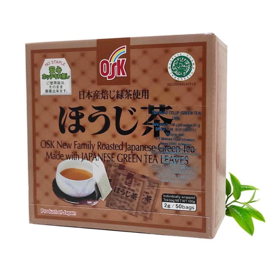 

TRCD8p3O--[F86] OSK Teh Hijau Jepang Green Tea HalaL Greentea Import Jepang - Original Teh Hijau - Roasted Green Tea - Jasmine Tea