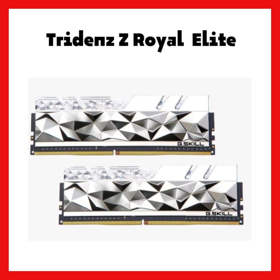 Gskill TridentZ Royal Elite Silver DDR4 16GB 2X8GB F4-5066C20D-16GTES