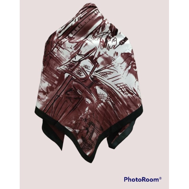 JILBAB SEGIEMPAT MOTIF SIGNARICA