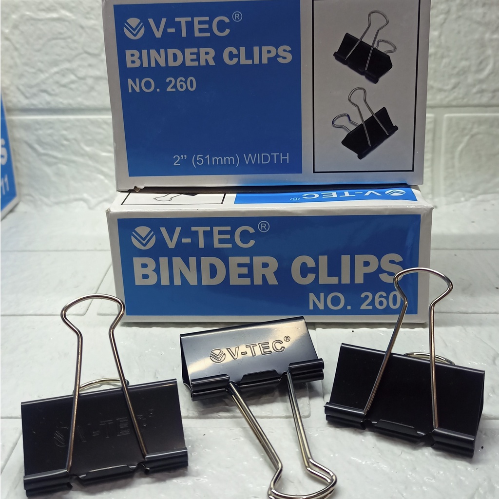 Binder Clip 260 V-tec (Lusin)