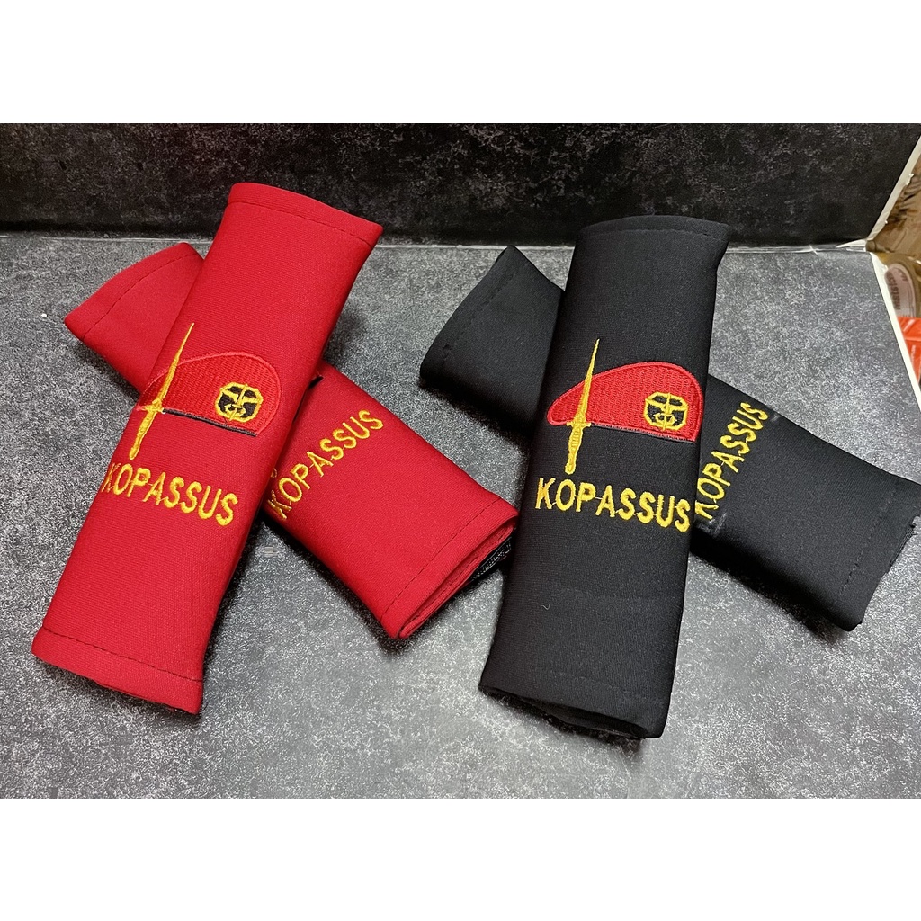 Sarung Seatbelt Kopassus - Cover Seatbelt Kopassus