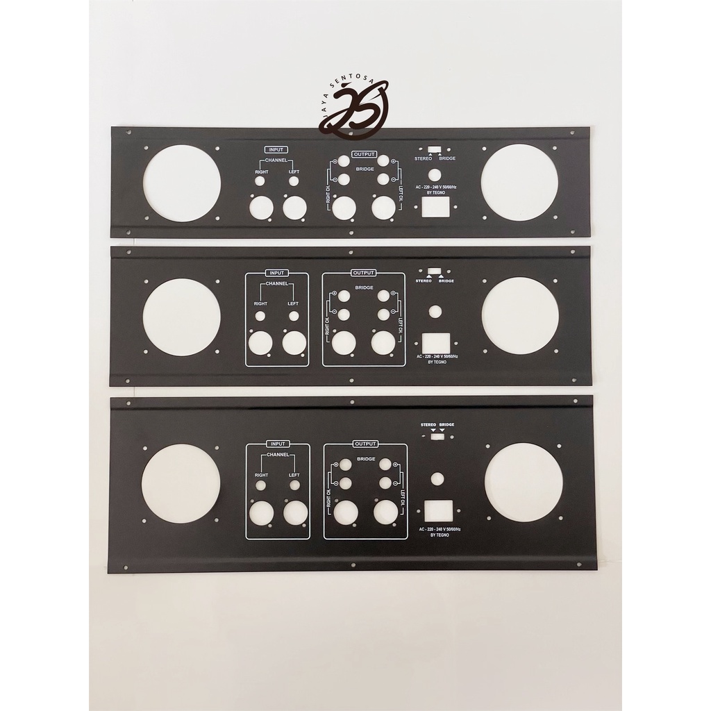 ANEKA PLAT COVER CA10 CA18 CA20 CA28 CA30 (1 SET) PREMIUM BOX PANEL CA 10, 20, 30 BOX PANEL DEPAN BELAKANG POWER AMPLIFIER