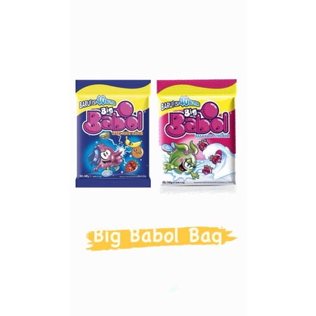 

Permen big babol bag