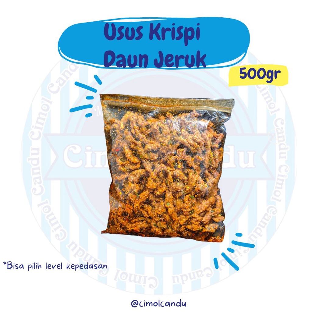 

USUS CRISPY DAUN JERUK 1/2 kg