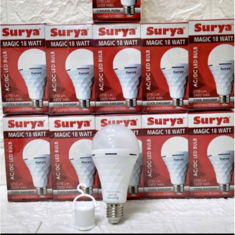 Lampu Emergency Led Surya Magic 18Watt