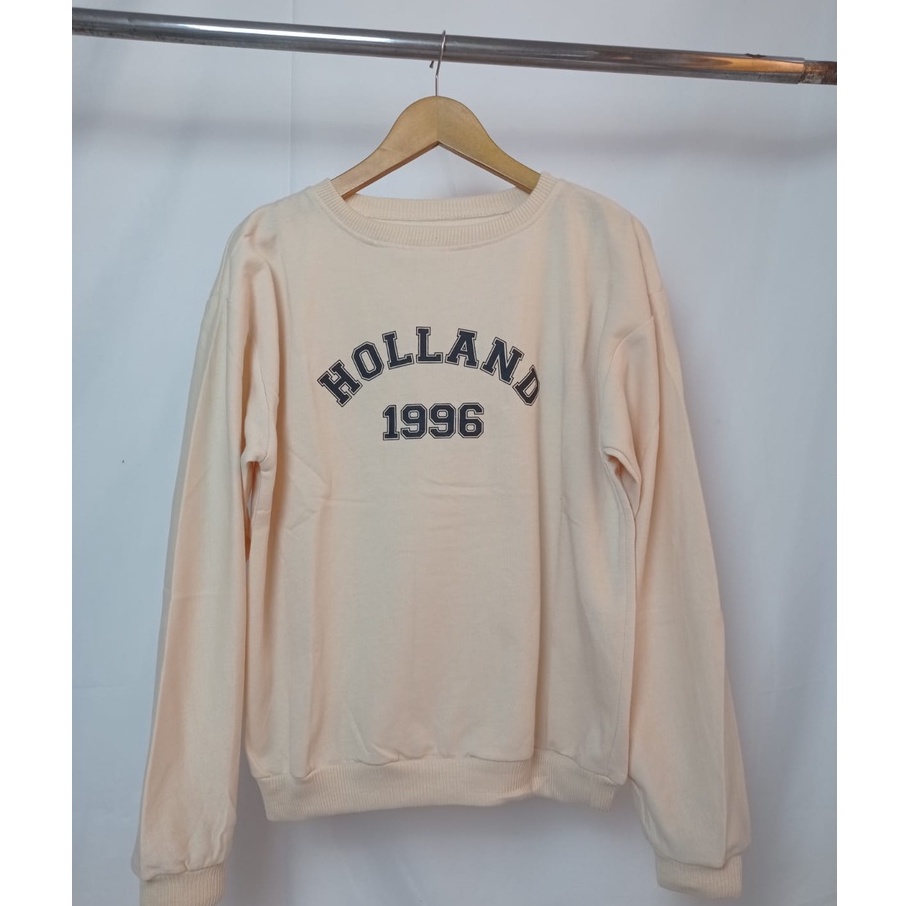 Sweater Crewneck Holland - Sweater Crewneck Sweatshirt Cowok Cewek - Pria Wanita OOTD - Baju
