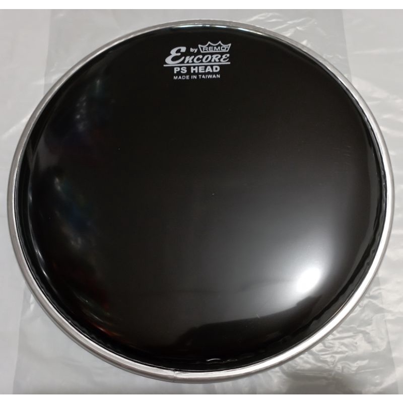 Drum Head Encore Hitam 10"