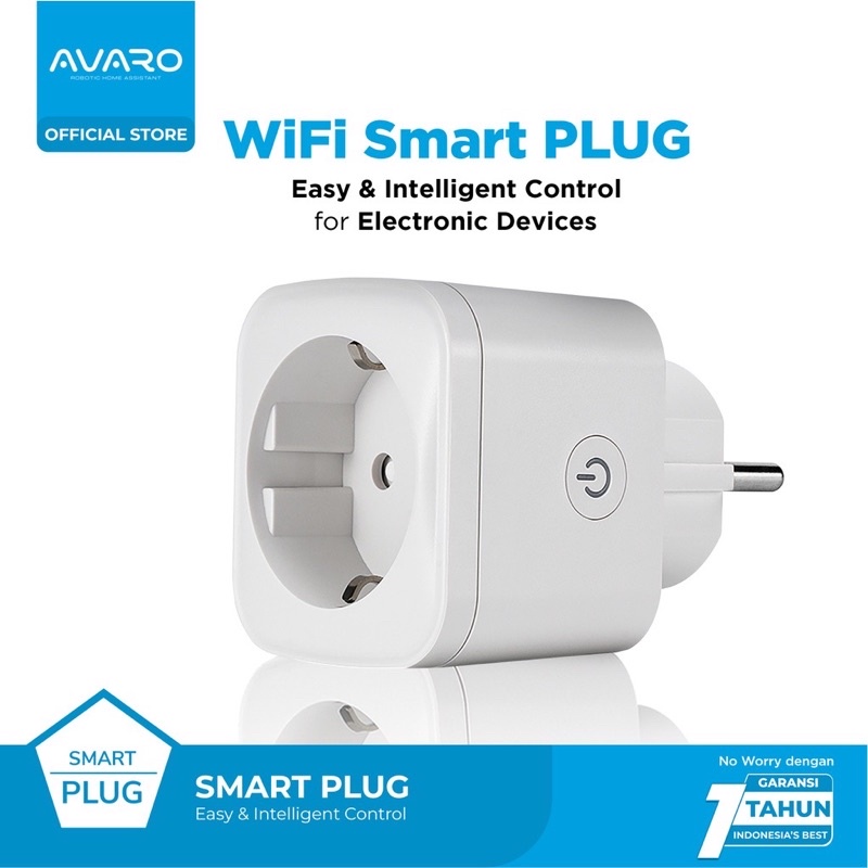 AVARO Smart PLUG WiFi Wireless Colokan - IoT Smart Home