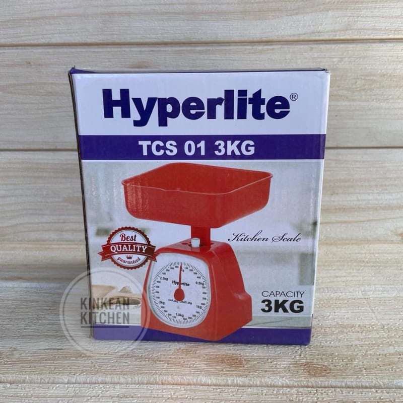 Timbangan Kue Dapur Kitchen Scale Analog Manual 3KG - Hyperlite TSC 01