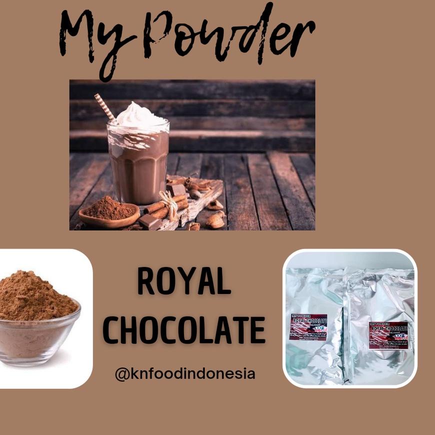 

Diskon✔️Powder Royal chocolate - Dark Chocolate Powder 1 Kg - Nyoklat 1000 Grm|KD4