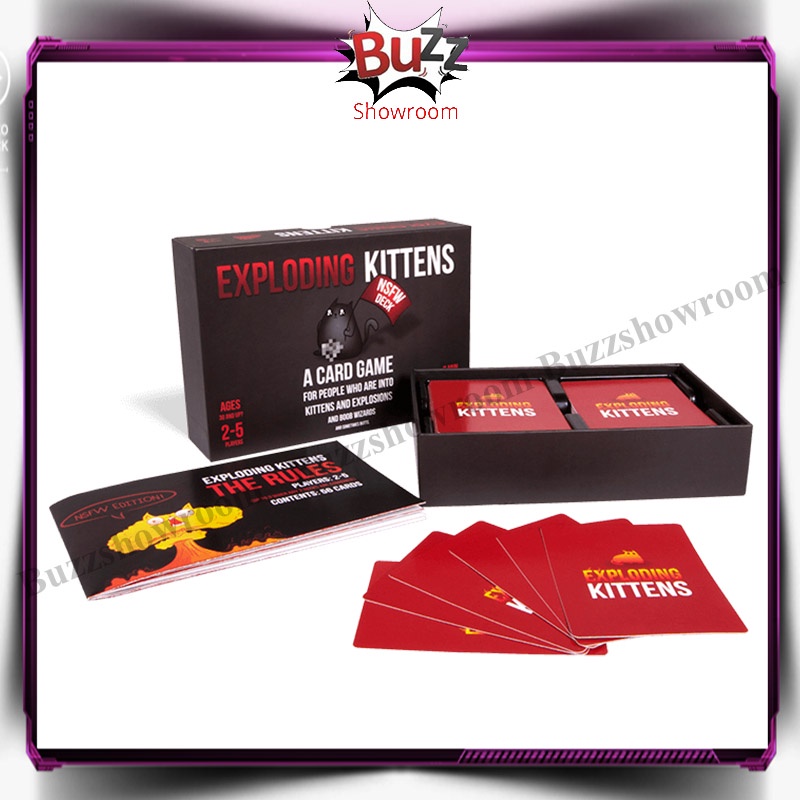 Exploding Kittens / NSFW / Imploding / Streaking / Barking Kitten Board Games Card Game