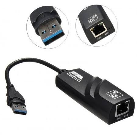 Converter USB 3.0 Ethernet Adapter USB To Lan Rj45 Adapter Network