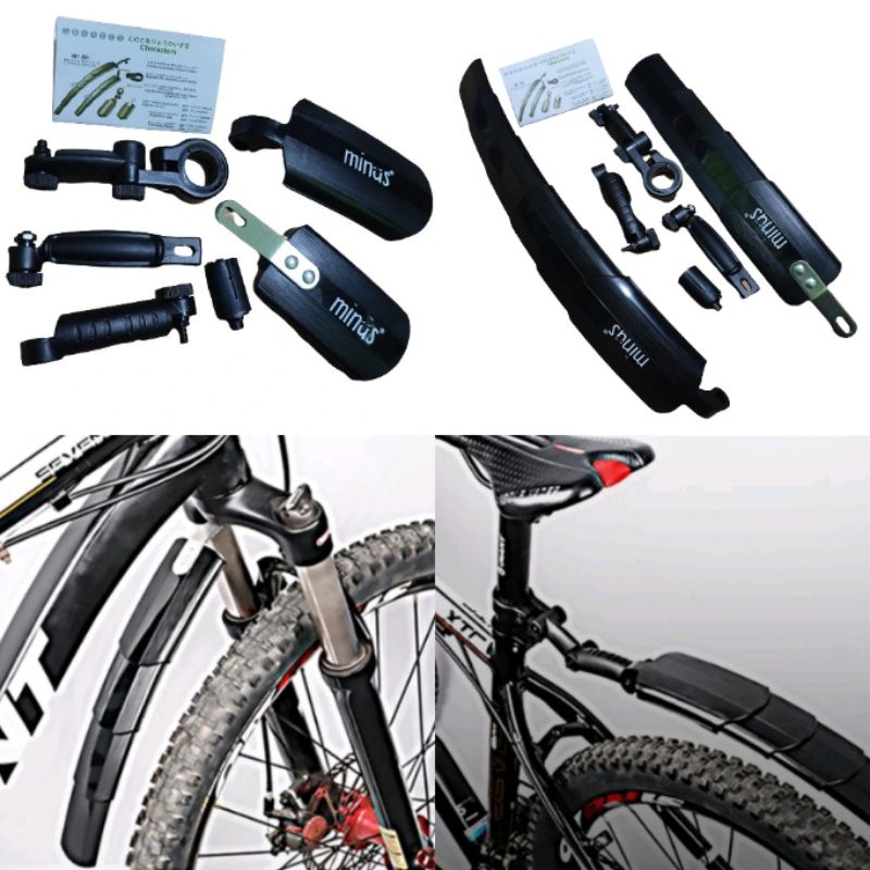 Slebor pvc lipat - slebor sepeda model lipat - slebor sepeda lipat - fender sepeda lipat - fender se