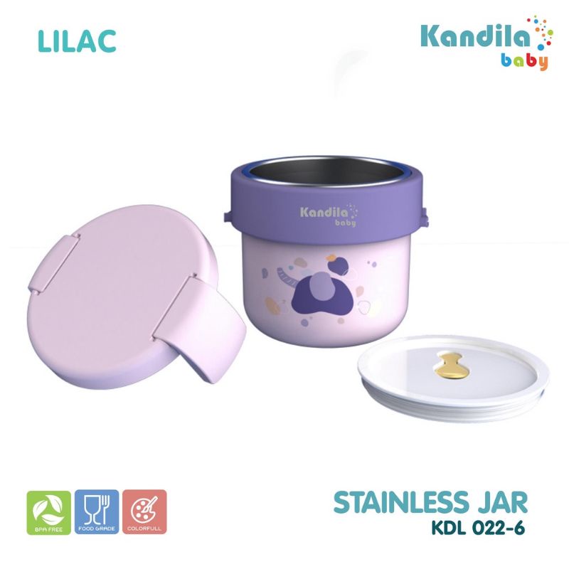 KANDILA BABY STAINLESS JAR 450ML/Food Jar Kdl 022-7