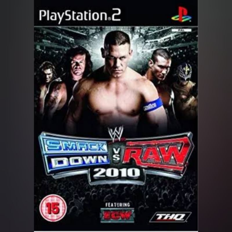 Kaset Ps 2 SmackDown Vs Raw 2010
