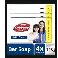 LIFEBUOY BATANG 110 GR ISI 4