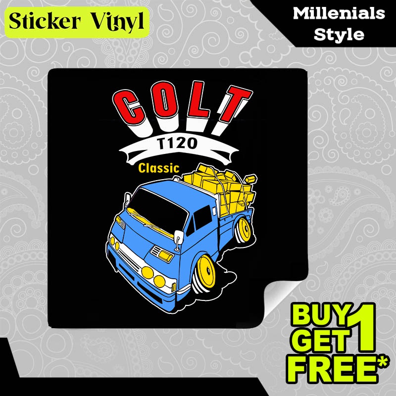

Stiker Sticker Colt T 120 Classic Gambar Unik Desain Keren dan Kekinian Aesthetic Bahan Vinyl Satuan Anti Air