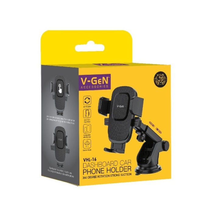 VGEN V-GeN VHL-15 / VHL-16 Dashboard Car Phone Holder Hp Mobil Suction