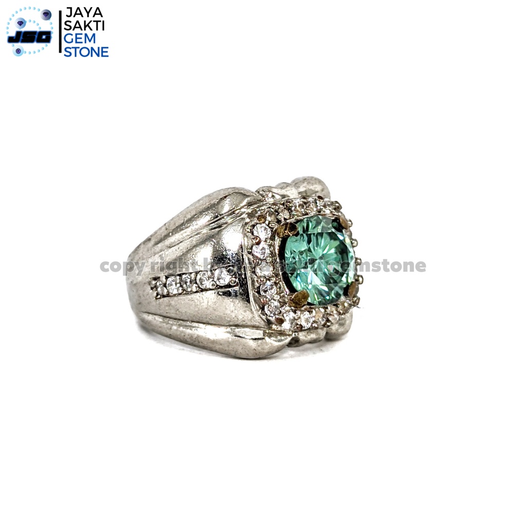 Batu Permata Blue Diamond Moissanite BDM02