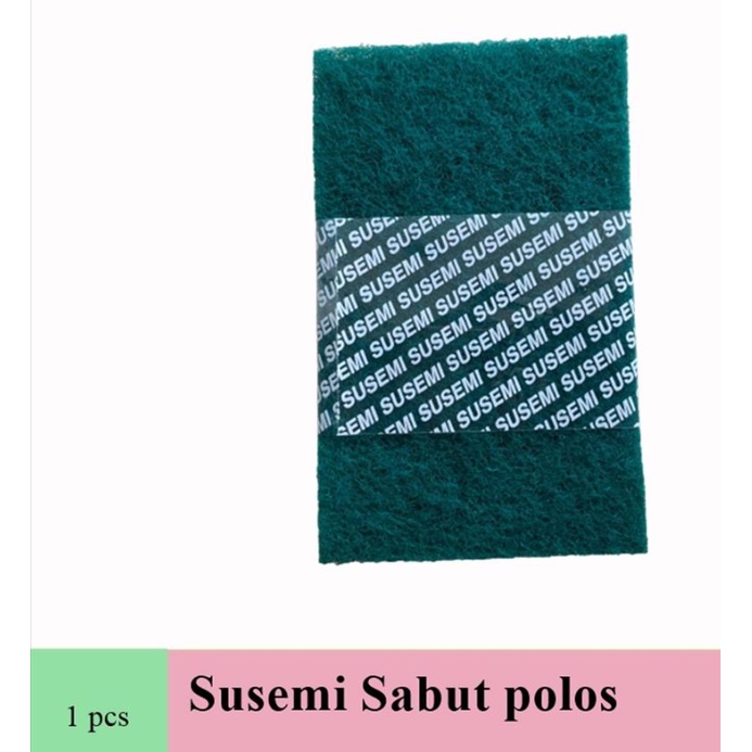 SABUT TAPAS POLOS - SUSEMI - SIKAT CUCI PIRING / PANCI - 1pc / Satuan