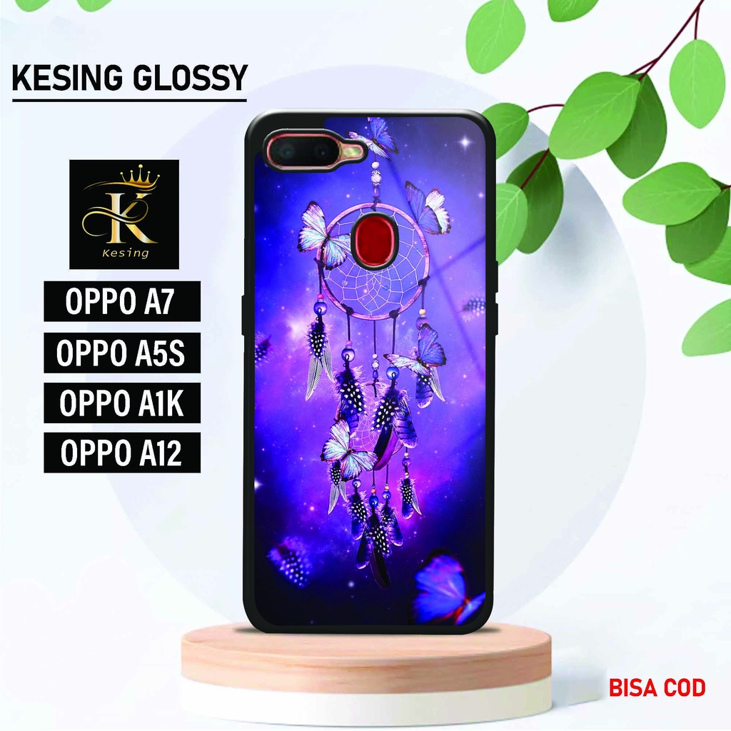 Case Oppo A5S / A7 / A11K / A12 - Pelindung Hp Oppo - Fashion Case Glossy - Case Pria - Case Wanita 