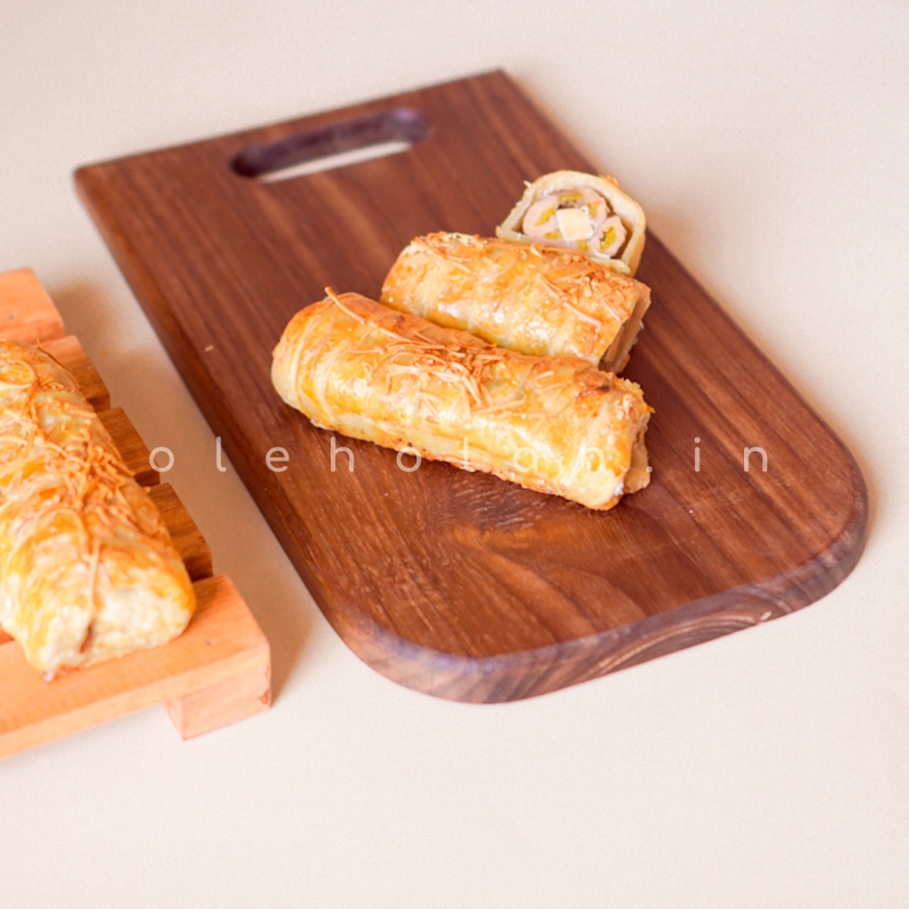 TLB4 Talenan Kayu Jati Besar / Cutting Board / Pastry Board