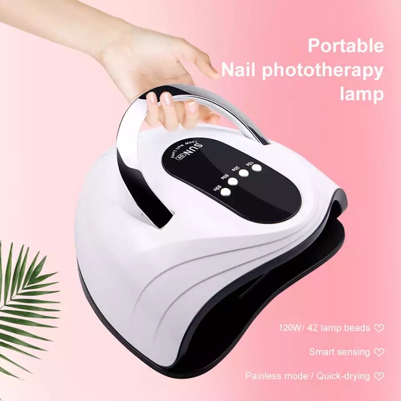 Pengering Kutek Kuku Gel UV LED Nail Dryer 42 LED 120 W