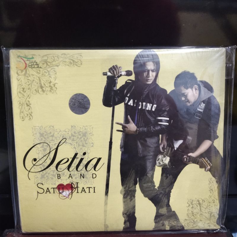 CD SETIA BAND - SATU HATI ( SEGEL ORIGINAL )