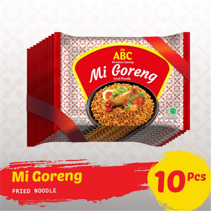 

NEW Mi ABC Goreng (10 Pcs)