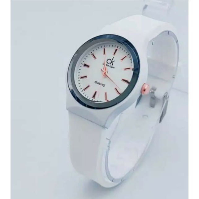 Jam Tangan wanita RUBBER anti air / Jam Tangan cewek sporty Murah