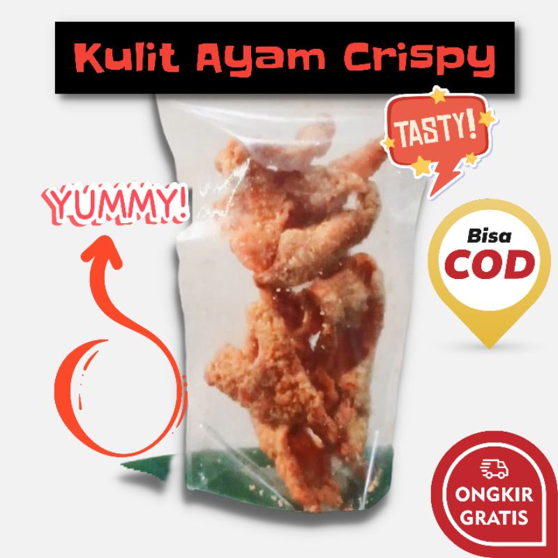 

KERIPIK KULIT AYAM CRISPY 100gr