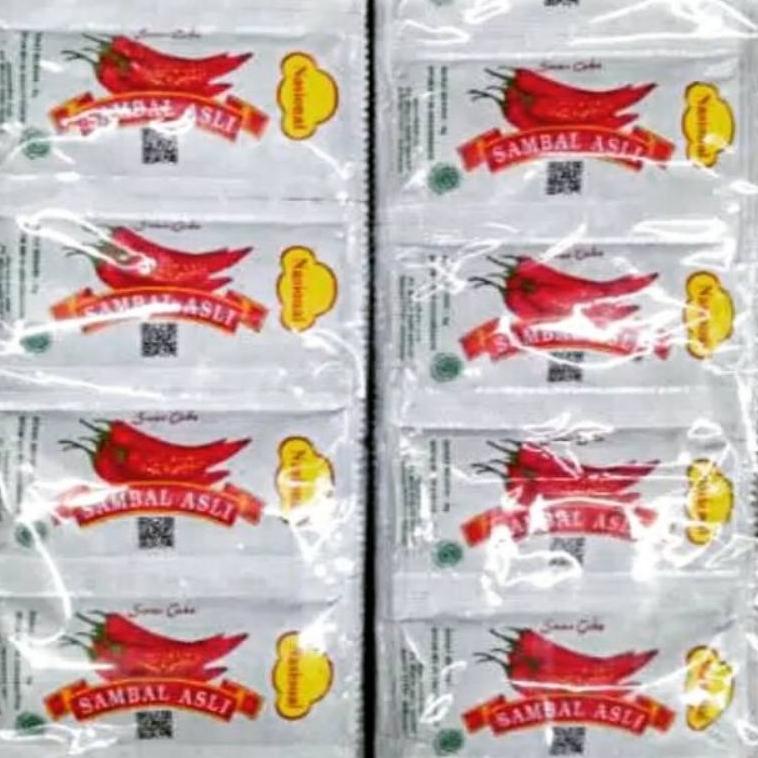 

Terbagus.. SAMBAL NASIONAL SACHET (20 PACKS X 24 Sachet) W7E