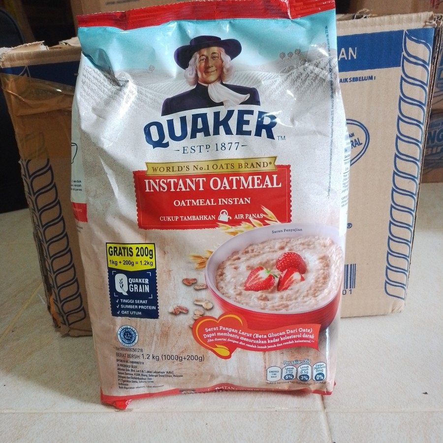 

QUAKER Oatmeal Instant -1200 gram