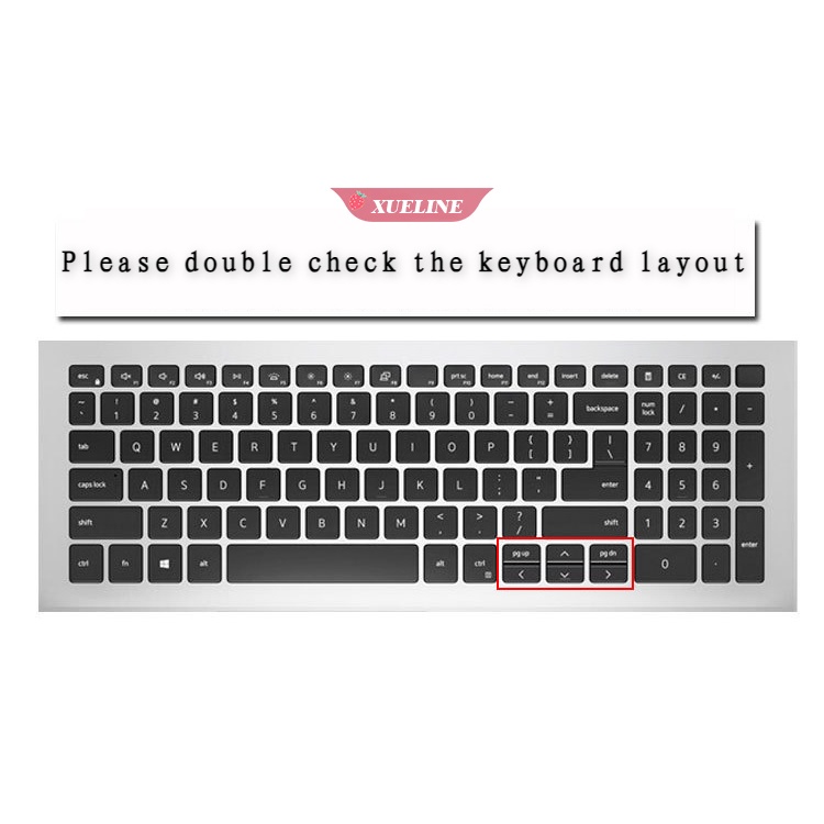 Film Pelindung keyboard Transparan Untuk Dell inspiron 5584 5598 5501 5502 7590 7591 5593 5590 7501 5509 5505 G15 5510 5511 5520 ZXL