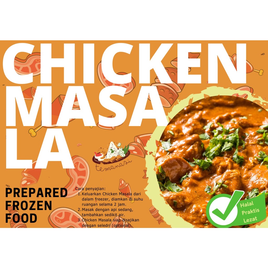 

Ayam Masala Chicken Masala Khas India Mukbang India Frozen Masakan Rumah Siap saji