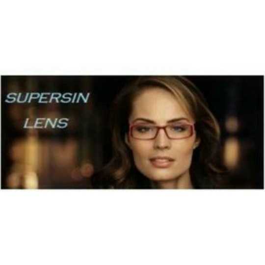 Kacamata lensa plus supersin warna bening