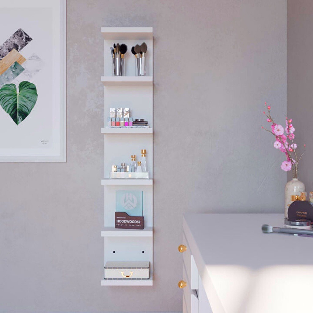 Rak Dinding Susun Rak Kayu Sudut Tempel Rak Susun Kamar Minimalis Rak Kayu Modern Rak Gantung Makeup