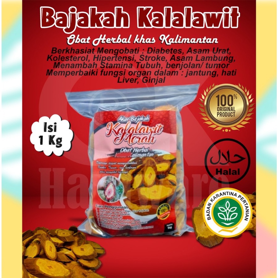 

Jual Obat Akar Kayu Bajakah Kalalawit Merah Super Original Asli Kalimantan isi 1 kg murah