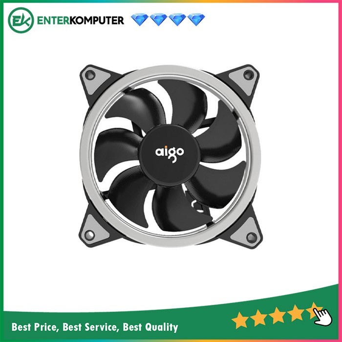 Aigo DarkFlash DR11 12CM Red LED Fan