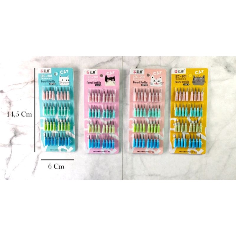 BLESSHOP Refil Pensil 32 Pcs