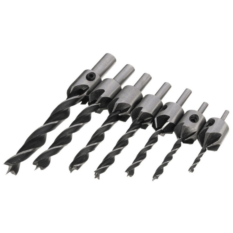 Mata Bor Kayu - Pelubang Kayu - Mata Bor Drill Bit Countersink