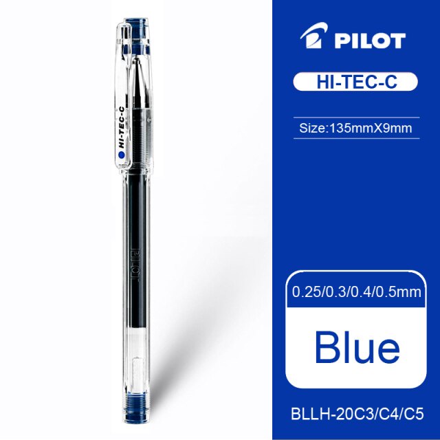 

Gramedia - Pilot Hi-Tec-C 0.4 Bl-Lh-20C4 Blue/Pc Stationery