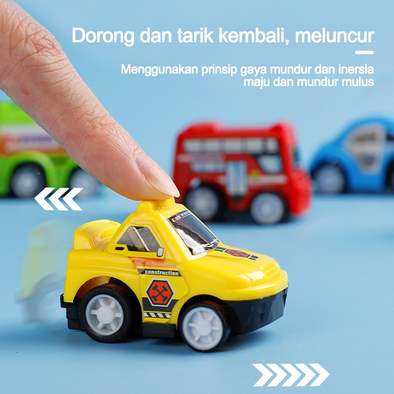 Childrens Day Gift Baby Alloy Warrior Inertia Toy Car/Setelan mobil mainan B188