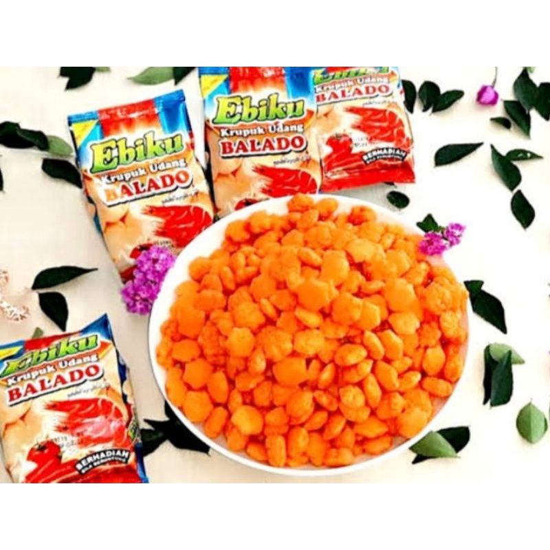 

Snack/kerupuk Ebiku Balado