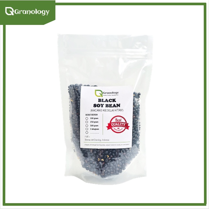 Kacang Kedelai Hitam / Black Soy Bean (500 gram) by Granology